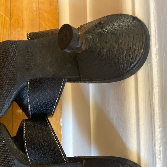Miu Miu black leather sandals - Picture 5 of 8